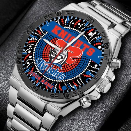 Newcastle Knights NRL Mode Personalized Watch Men Gift For Fans