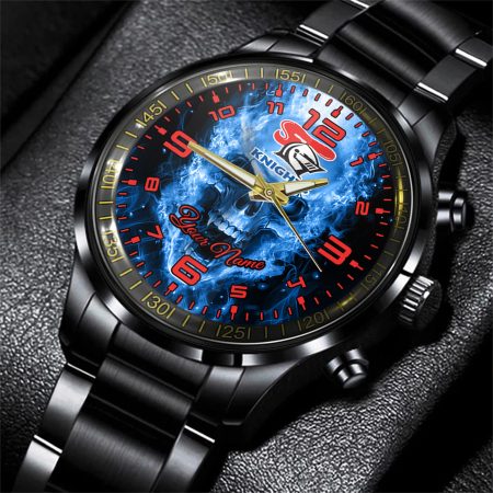 Newcastle Knights NRL Personalized Black Hand Watch Gift For Fans