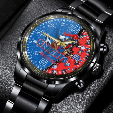 Newcastle Knights NRL Personalized Style 3D Men Hand Watch Gift For Fans