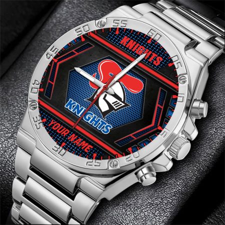 Newcastle Knights NRL Personalized Watch Men Gift For Fans