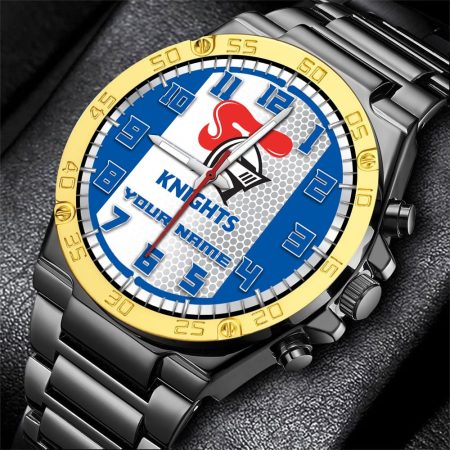 Newcastle Knights NRL Personalized Watch Of Wrist Of Men Gift For Fans