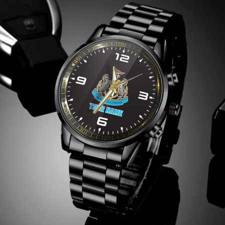Newcastle United EPL Personalized Black Hand Watch Gifts For Fans