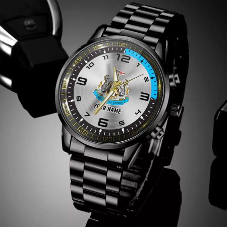 Newcastle United EPL Personalized Black Hand Watch Gifts For Fans