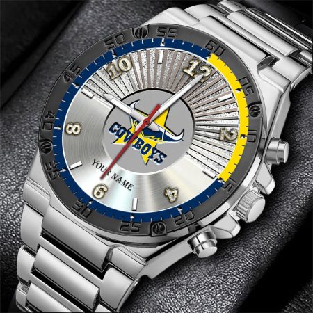 North Queensland Cowboys NRL New Personalized Watch Men Gift For Fans