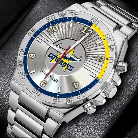North Queensland Cowboys NRL New Personalized Watch Men Gift For Fans