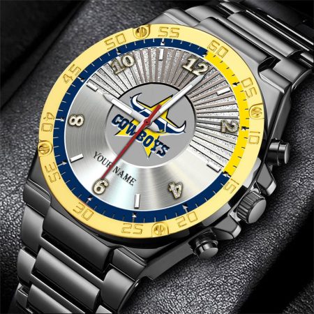 North Queensland Cowboys NRL New Personalized Watch Men Gift For Fans