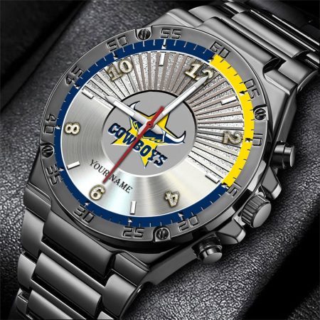 North Queensland Cowboys NRL New Personalized Watch Men Gift For Fans