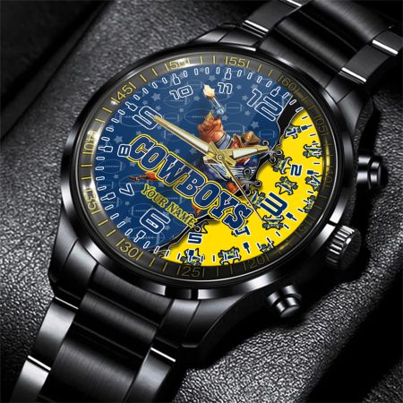 North Queensland Cowboys NRL Personalized Style 3D Men Hand Watch Gift For Fans