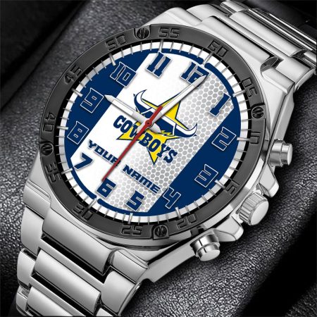 North Queensland Cowboys NRL Personalized Watch Of Wrist Of Men Gift For Fans