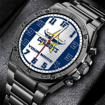 North Queensland Cowboys NRL Personalized Watch Of Wrist Of Men Gift For Fans