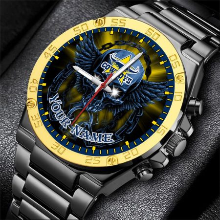 North Queensland Cowboys NRL Style Personalized Watch Men Gift For Fans