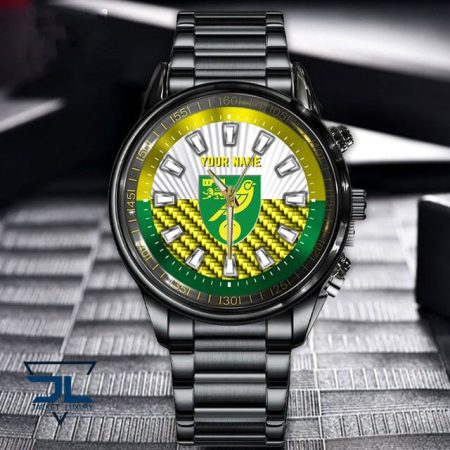 Norwich City EFL New Custom Name Hand Watch Gifts For Fans