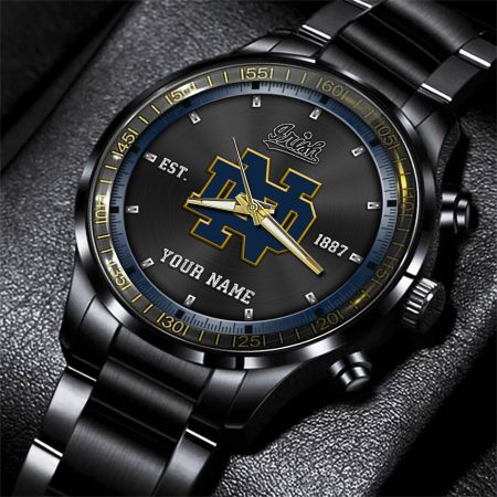 Notre Dame Fighting Irish NCAA Personalized Black Style Hand Watch Gifts For Fan