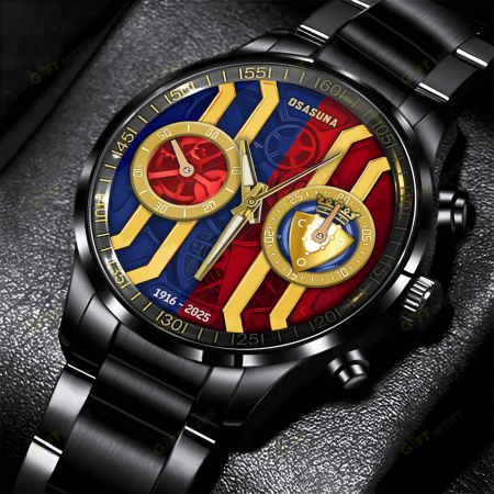 Osasuna La Liga Stainless Steel Watch Gift For Fan