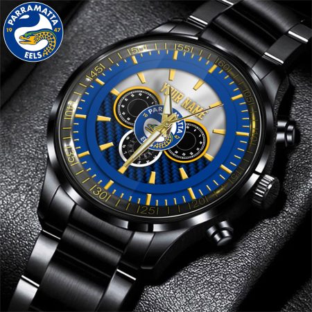 Parramatta Eels NRL New Custom Name Hand Watch Gifts For Fans