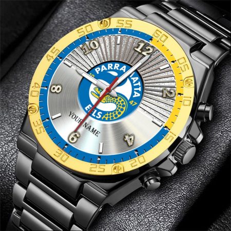 Parramatta Eels NRL New Personalized Watch Men Gift For Fans