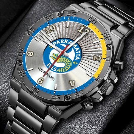 Parramatta Eels NRL New Personalized Watch Men Gift For Fans
