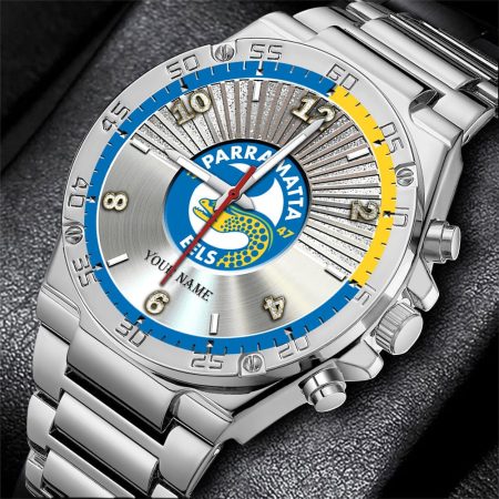 Parramatta Eels NRL New Personalized Watch Men Gift For Fans