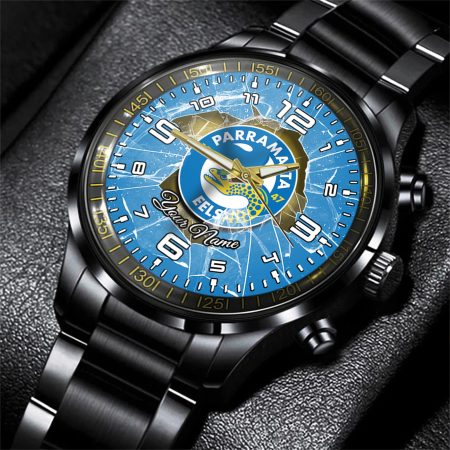Parramatta Eels NRL Personalized Style 3D Men Hand Watch Gift For Fans
