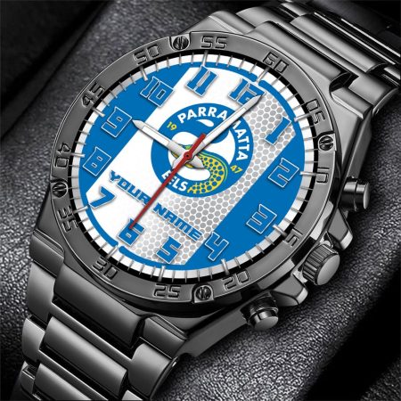 Parramatta Eels NRL Personalized Watch Of Wrist Of Men Gift For Fans