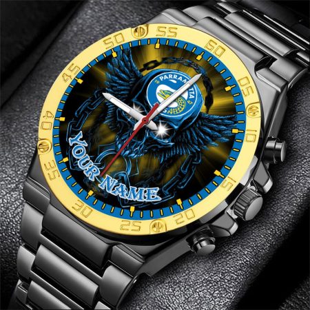 Parramatta Eels NRL Style Personalized Watch Men Gift For Fans