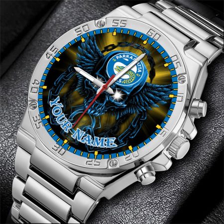 Parramatta Eels NRL Style Personalized Watch Men Gift For Fans