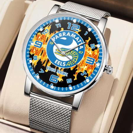 Parramatta Eels NRL Woman Hand Watch Personalized Gift For Fans