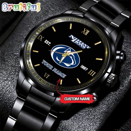 Penn State Nittany Lions NCAA Personalized Black Fashion Watch Football Watch For Fans