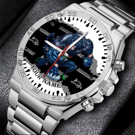 Penrith Panthers NRL Fashion Personalized Watch Men Gift For Fans