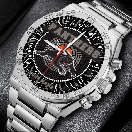 Penrith Panthers NRL Mode Personalized Watch Men Gift For Fans