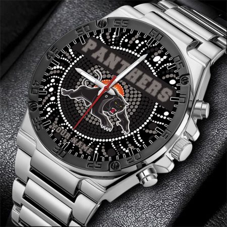 Penrith Panthers NRL Mode Personalized Watch Men Gift For Fans