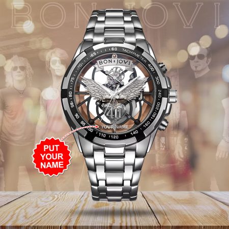 Personalized Bon Jovi Music Alloy Quartz Wa Gift For Fan