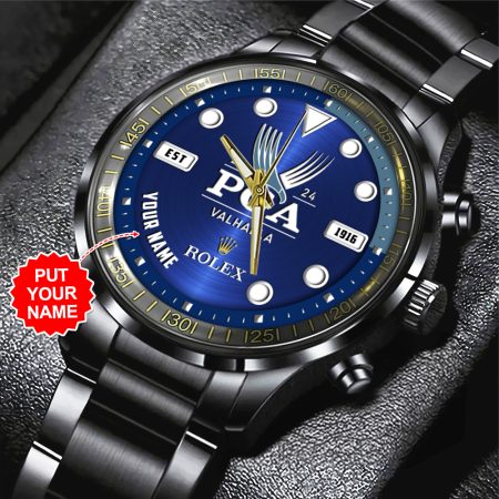 Personalized Golf PGA Championship x Rolex Black Stainless Steel Watch Gift For Fan