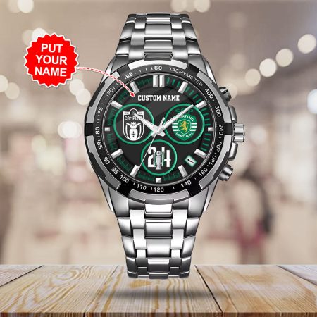 Personalized Sporting CP Primeira Liga Alloy Quartz Watch Gift For Fan