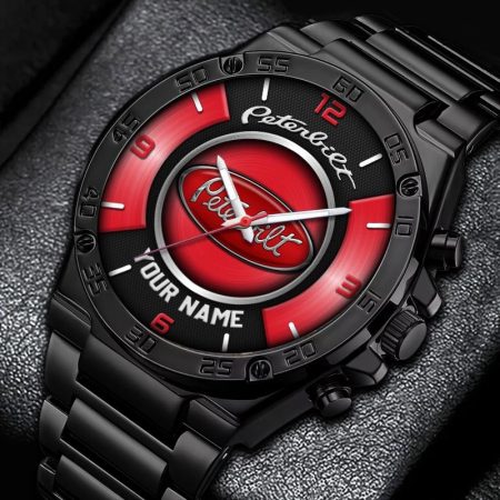 Peterbilt Truck Personalized New Stainless Steel Hand Watch For Fans