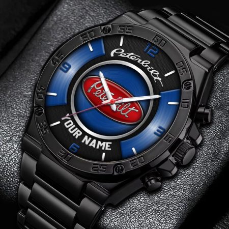 Peterbilt Truck Personalized New Stainless Steel Hand Watch For Fans