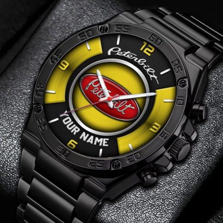 Peterbilt Truck Personalized New Stainless Steel Hand Watch For Fans