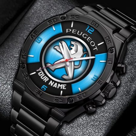 Peugeot Car Personalized New Stainless Steel Hand Watch For Fans