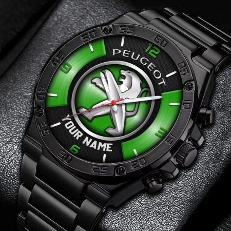 Peugeot Car Personalized New Stainless Steel Hand Watch For Fans