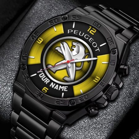 Peugeot Car Personalized New Stainless Steel Hand Watch For Fans