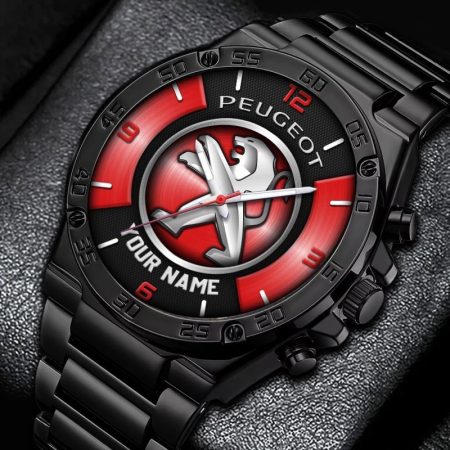 Peugeot Car Personalized New Stainless Steel Hand Watch For Fans