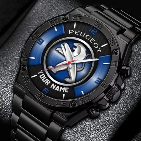 Peugeot Car Personalized New Stainless Steel Hand Watch For Fans