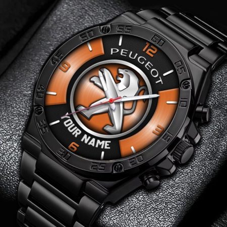 Peugeot Car Personalized New Stainless Steel Hand Watch For Fans
