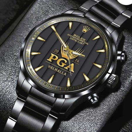 PGA Championship x Rolex Black Stainless Steel Watch Gift For Fan