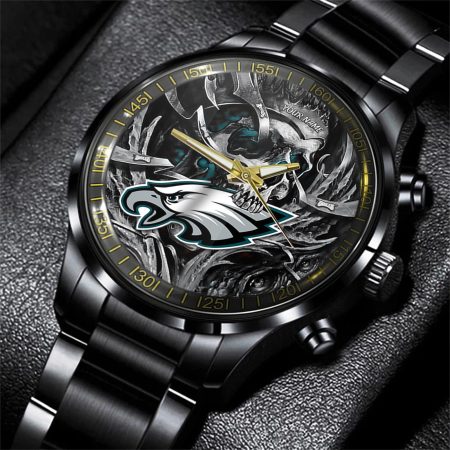 Philadelphia Eagles NFL Men Hand Watch Personalized Gift For Fans
