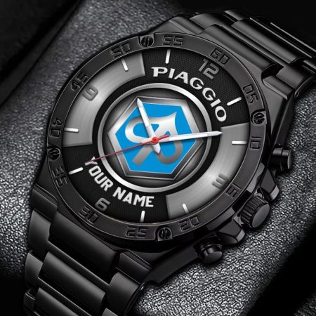 Piaggio Motorcycles Personalized New Stainless Steel Hand Watch For Fans
