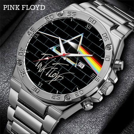 Pink Floyd Music Gentleman Stainless Steel Watch Gift For Fan