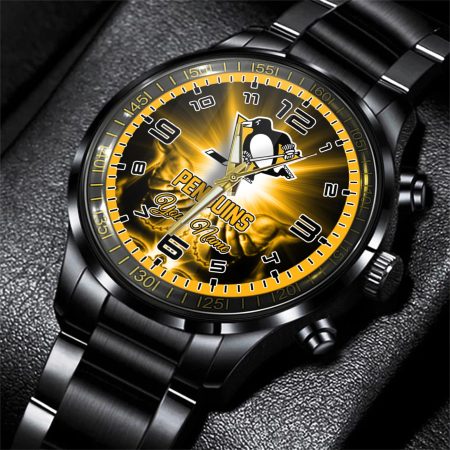 Pittsburgh Penguins NHL Men Hand Watch Personalized Gift For Fans