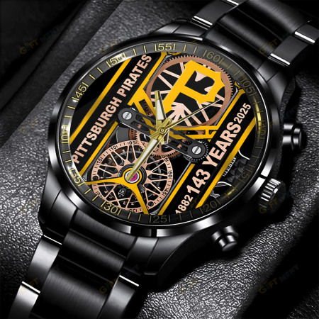 Pittsburgh Pirates MLB Stainless Steel Watch Gift For Fan