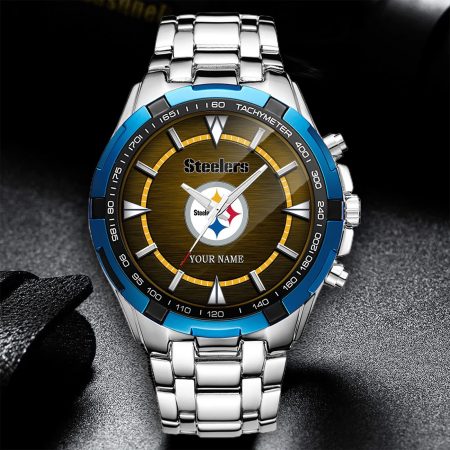 Pittsburgh Steelers NFL Alloy Men Quartz Watch Personalized Gift For Fan